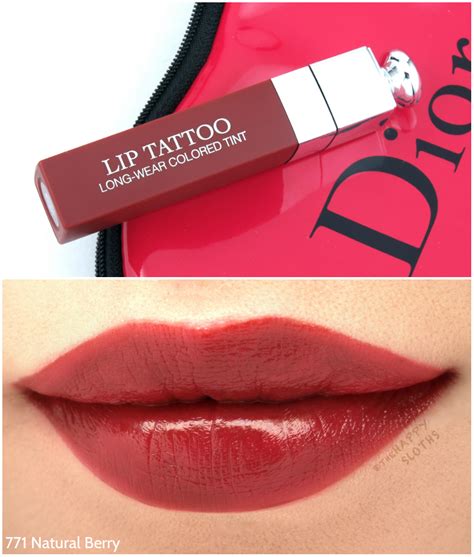 dior lip tattoo swatches natural rose|Dior lip tattoo natural berry.